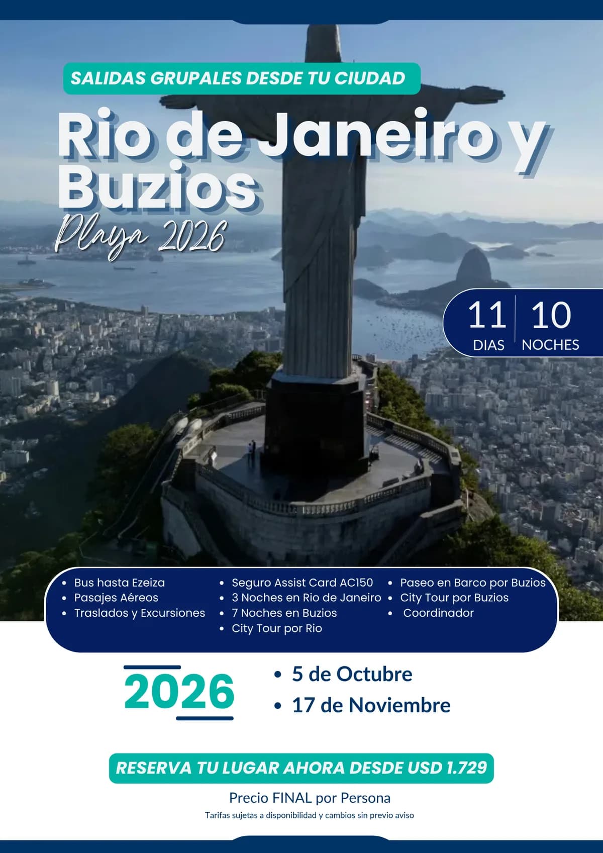 Foto: Río de Janeiro y Búzios